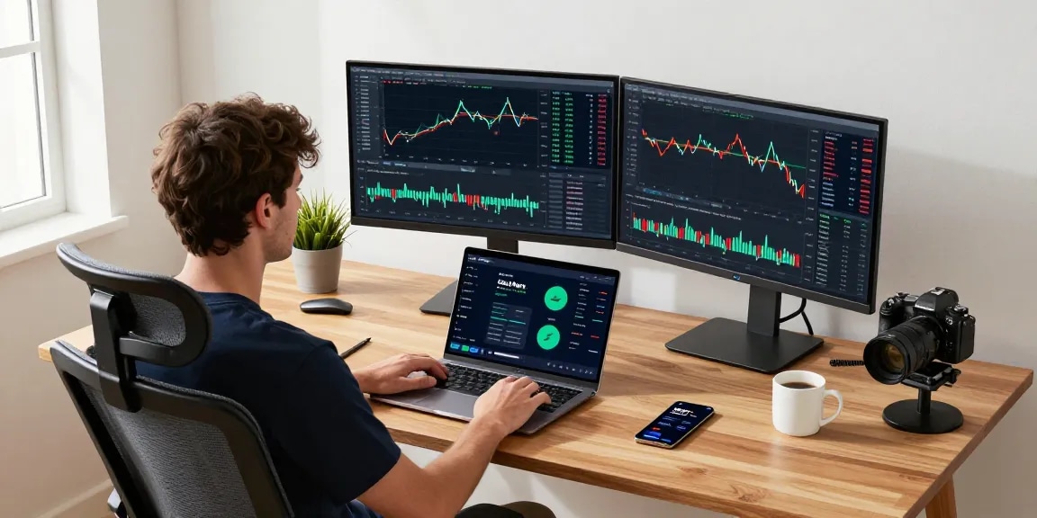 Play exchange executed on a secure crypto platform, showcasing trading charts and a digital wallet for real-time transactions.