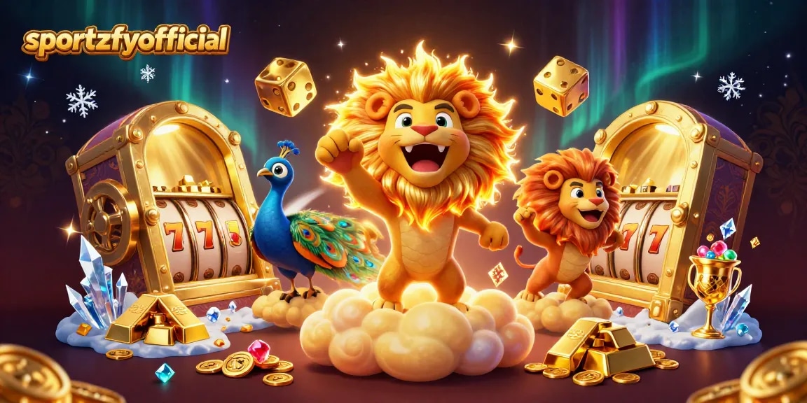 Sportzfyofficial memberikan panduan slot gacor dengan simbol keberuntungan dalam ilustrasi 3D yang menakjubkan.