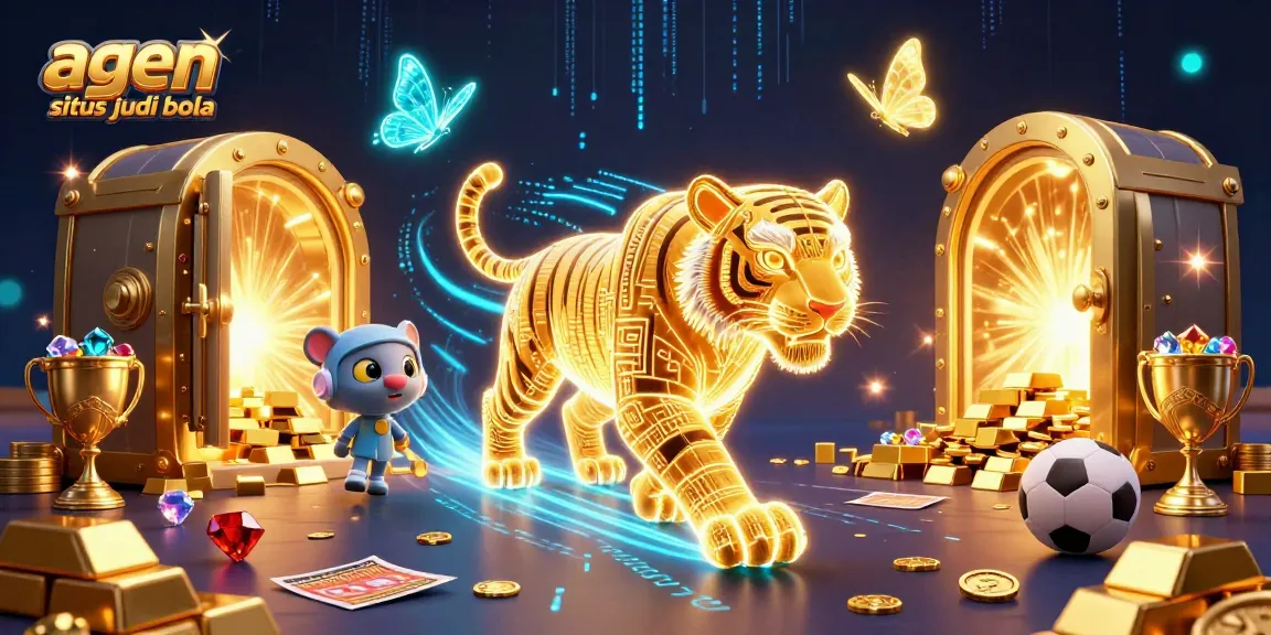 Experience thrilling action with agen situs judi bola amidst vibrant casino energy and winning treasures.