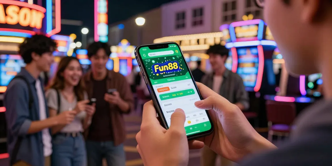 Engaging with the Fun88 app on mobile for สมัครfun88 betting while enjoying city nightlife