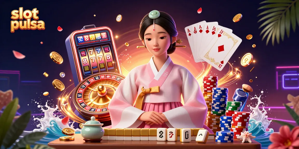 Win exciting prizes with slot pulsa games featuring vibrant characters in a dynamic casino environment.