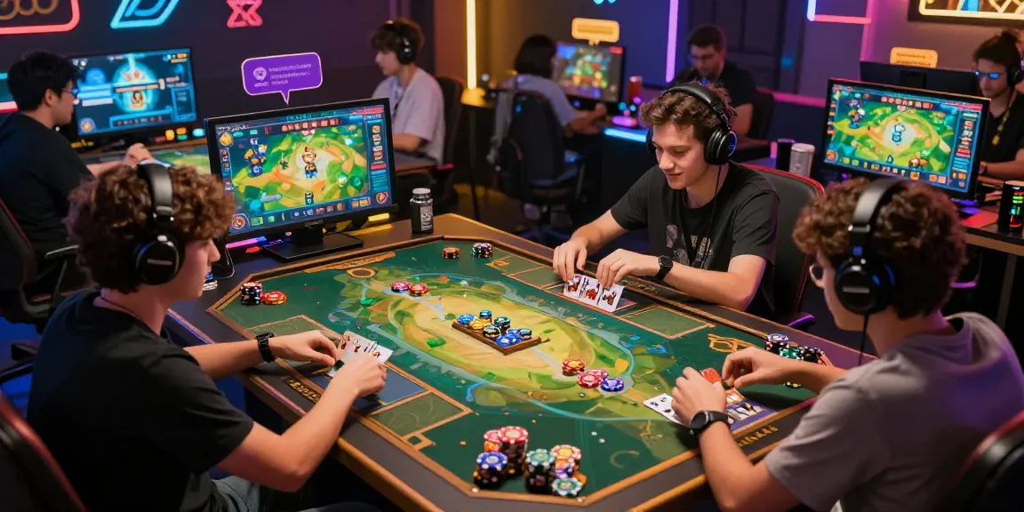 Exciting online gaming experience featuring sunwin players enjoying a vibrant card game in a lively digital space.