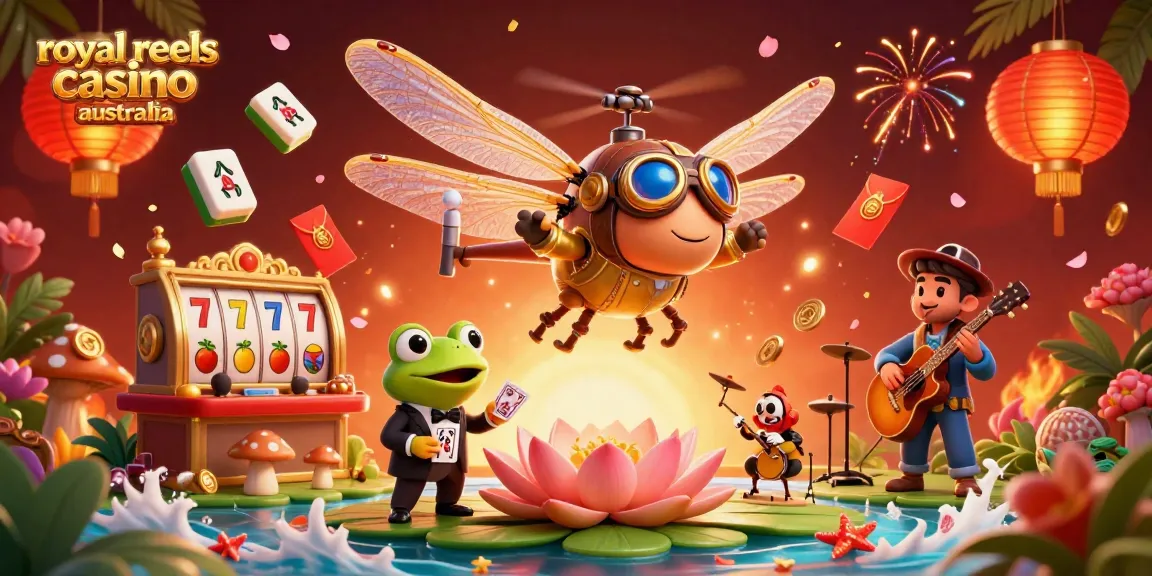 Experience the excitement of royal reels casino australia with dynamic slot elements and vibrant characters.