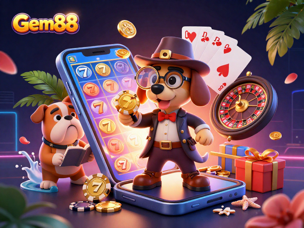 Gem88 offers players exhilarating slot games with vibrant graphics and winning opportunities.