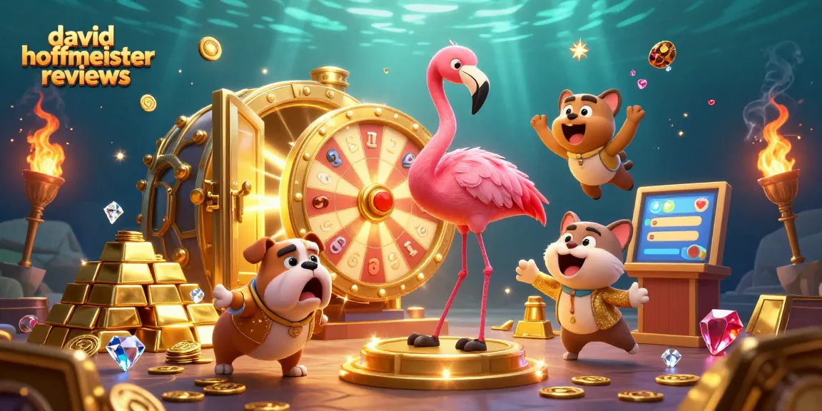 Spin to win with david hoffmeister reviews in a vibrant casino scene filled with gold, gems, and excitement.