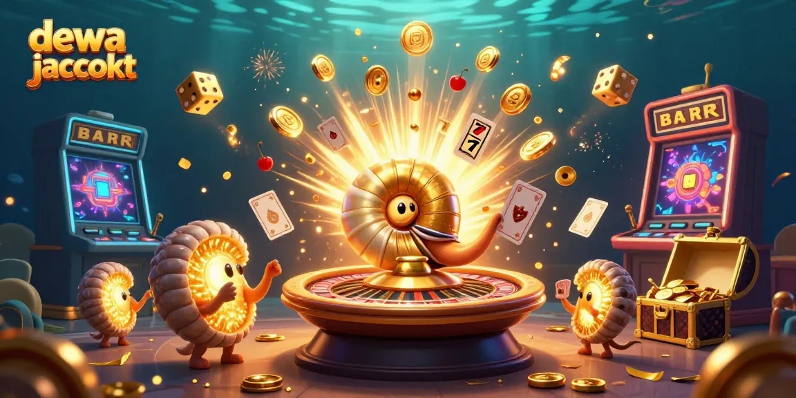 Mengaktifkan dewa jackpot saat bermain permainan kasino dalam ilustrasi 3D yang kaya dan mendebarkan.