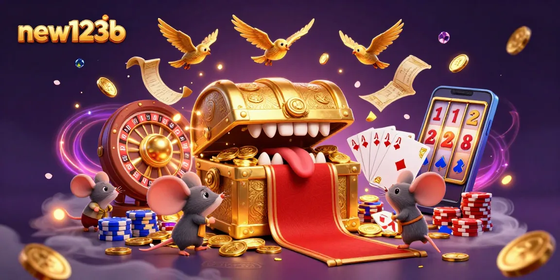 Engage with new123b's thrilling casino experience filled with treasure and gaming riches.