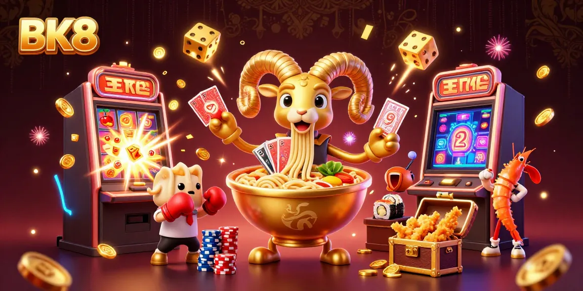 Experience the vibrant BK8 casino world with playful characters and dazzling jackpots.