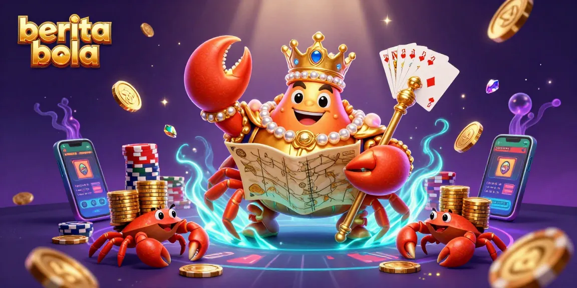 Experience thrilling sports betting action with berita bola amidst a vibrant 3D casino scene.