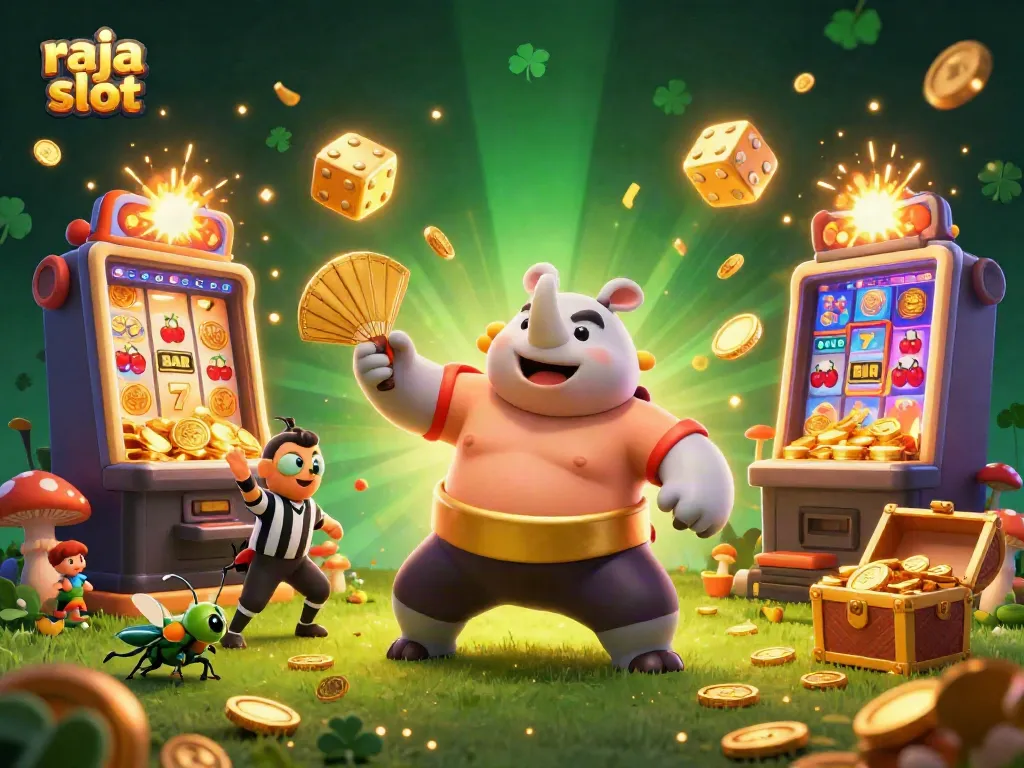 Menangkan hadiah di raja slot dengan jackpot besar yang terbang dan dadu berkilau.