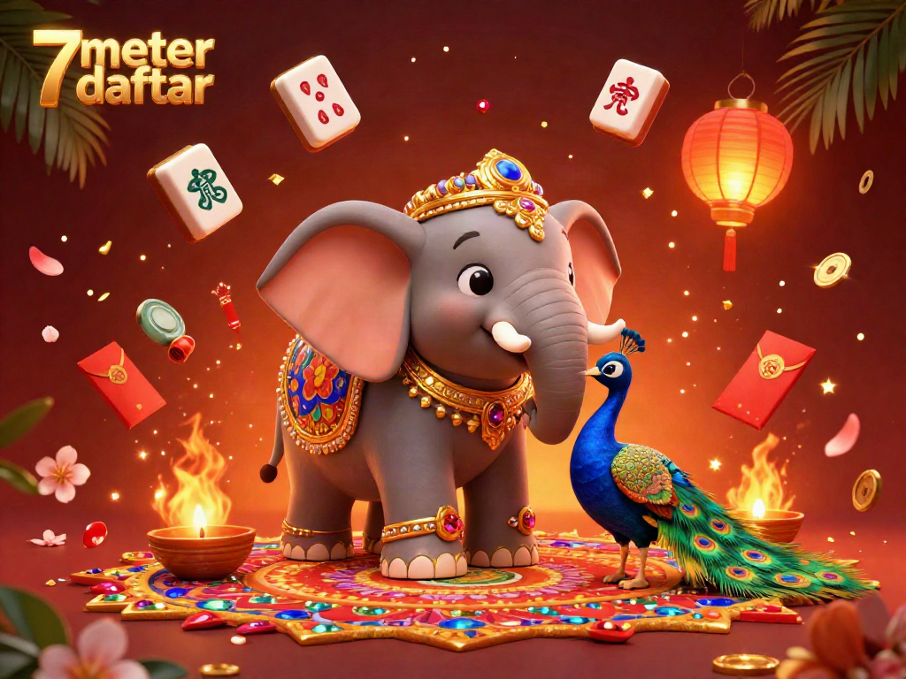 Engage with the gaming excitement of 7meter daftar, featuring vibrant casino elements and enchanting visuals.