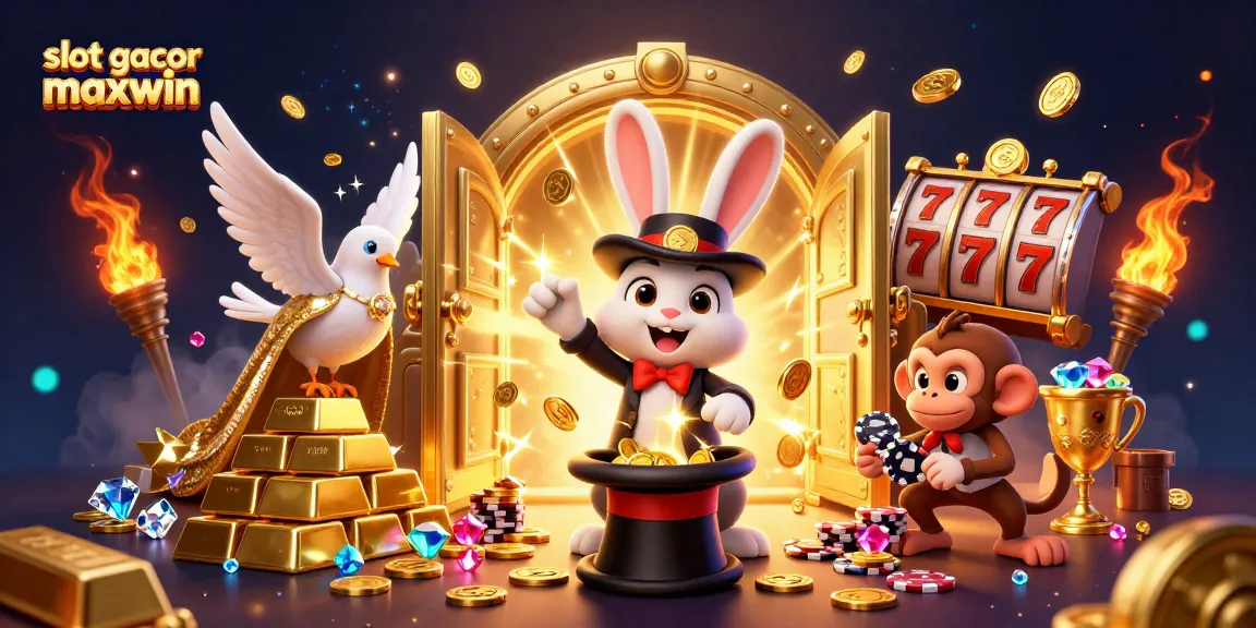 Raih kemenangan dengan slot gacor maxwin dan saksikan keajaiban karakter 3D dalam dunia kasino.