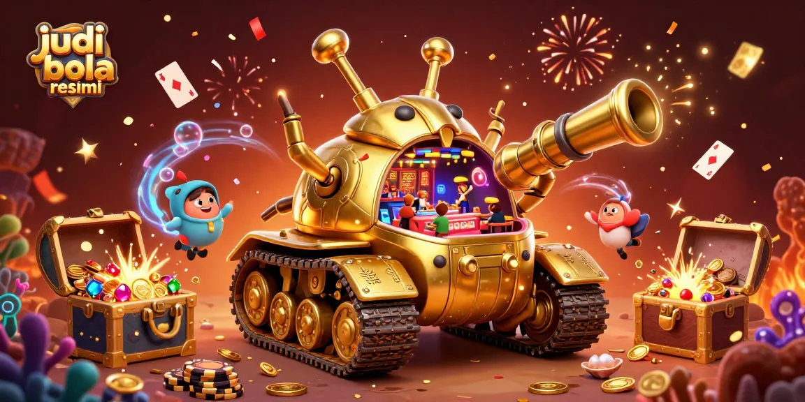 Experience judi bola resmi excitement with dynamic casino elements and golden beetle tank.