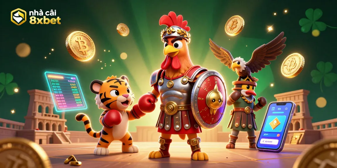 Experience excitement at nhà cái 8xbet with digital gaming elements and immersive 3D characters.