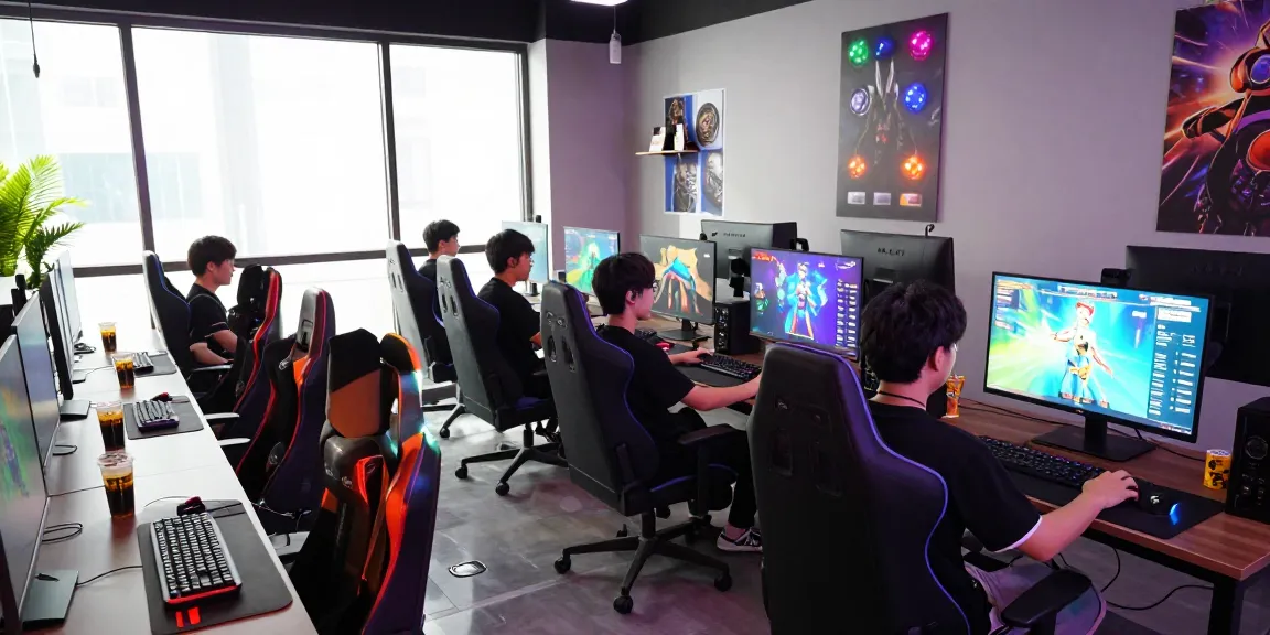 Ruang permainan online BATIK88 dengan berbagai gamer bermain di layar besar, menciptakan suasana energik dan seru di https://collectnews01.com/ひぐらしのなく頃に漫画順番