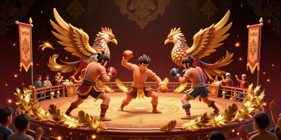 Engage in thrilling đá gà thomo action with a captivating and dynamic illustration.