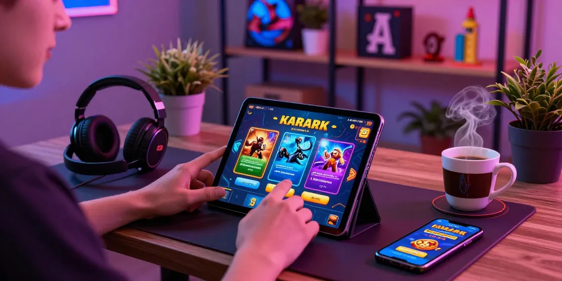 Engaging scene of a person enjoying lotus365 gaming on a tablet in a cozy nook.