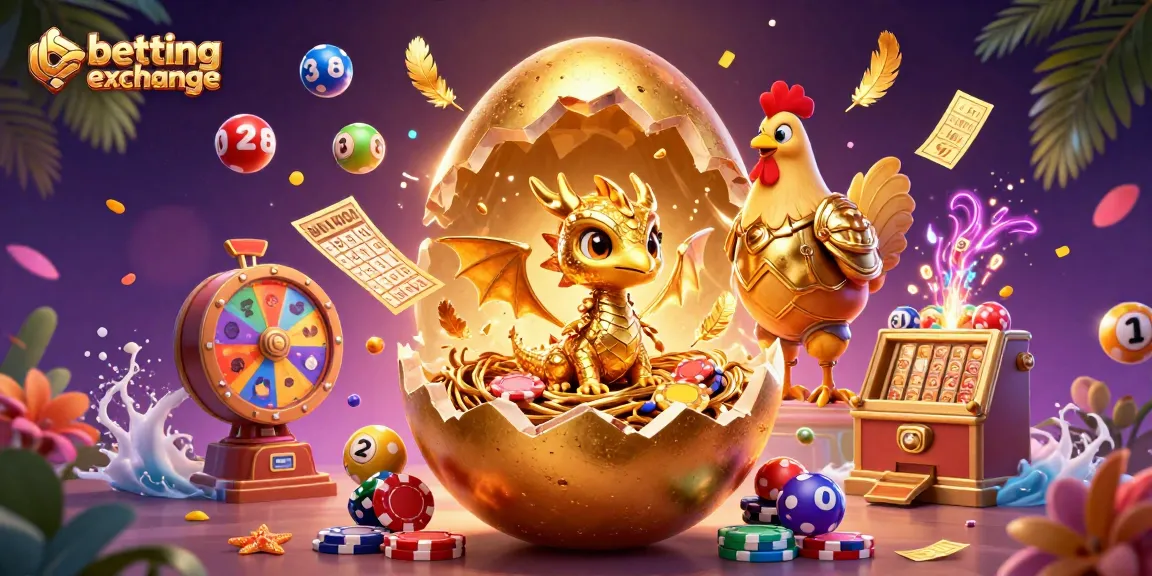 Experience the excitement of the betting exchange with golden dragon and poker chips in a vibrant casino scene.