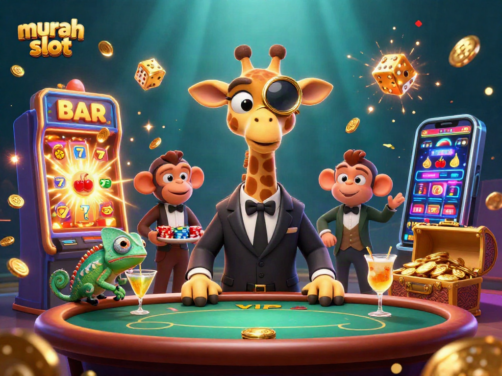Menangkan pengalaman bermain murah slot dengan ilustrasi kasino 3D yang menarik dan dinamis.