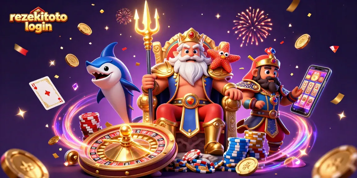 Experience rezekitoto login for thrilling online lottery action with vibrant 3D illustrations.